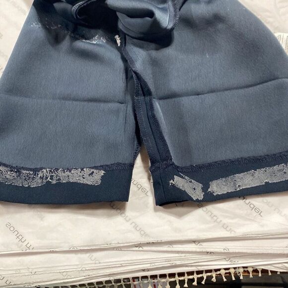 Banana Republic Tapered Leg Sleeveless Belted‎ Jumpsuit Preppy Pockets Navy 4 - Picture 15 of 16